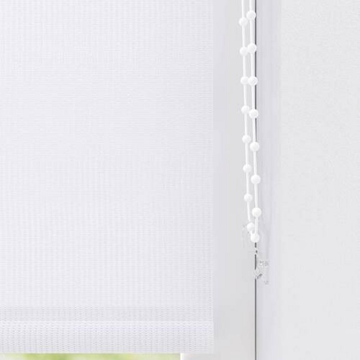 Rollo Rollo 25mm Screen - Weiß, KONVENTIONELL, Kunststoff (210/190cm)
