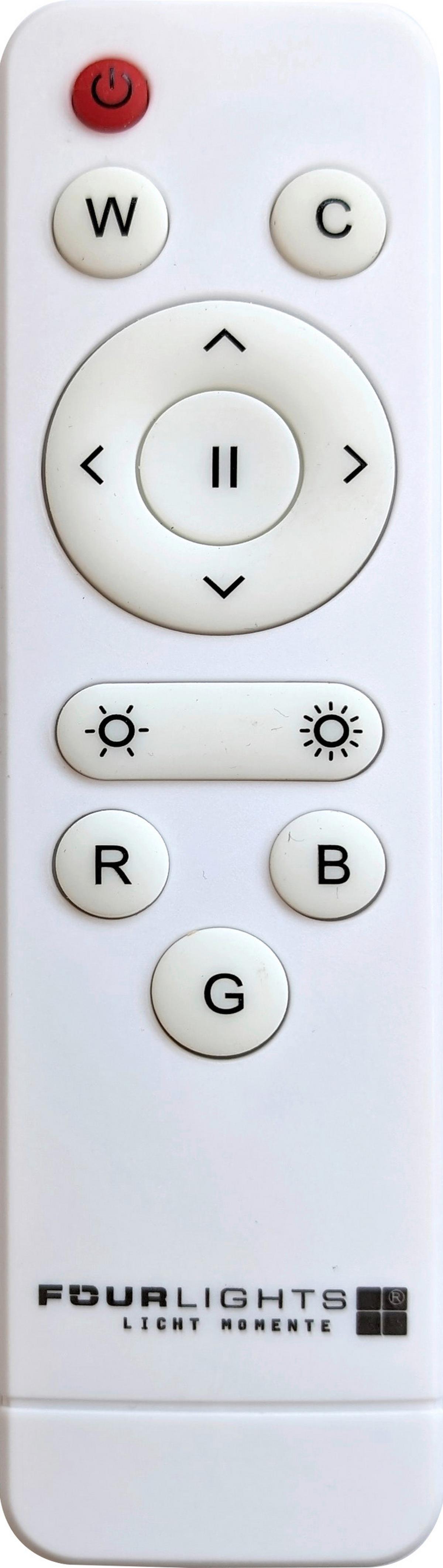 LED-Wandleuchte 41565-5 - Weiß, KONVENTIONELL, Kunststoff/Metall (60/10/3cm) - Globo