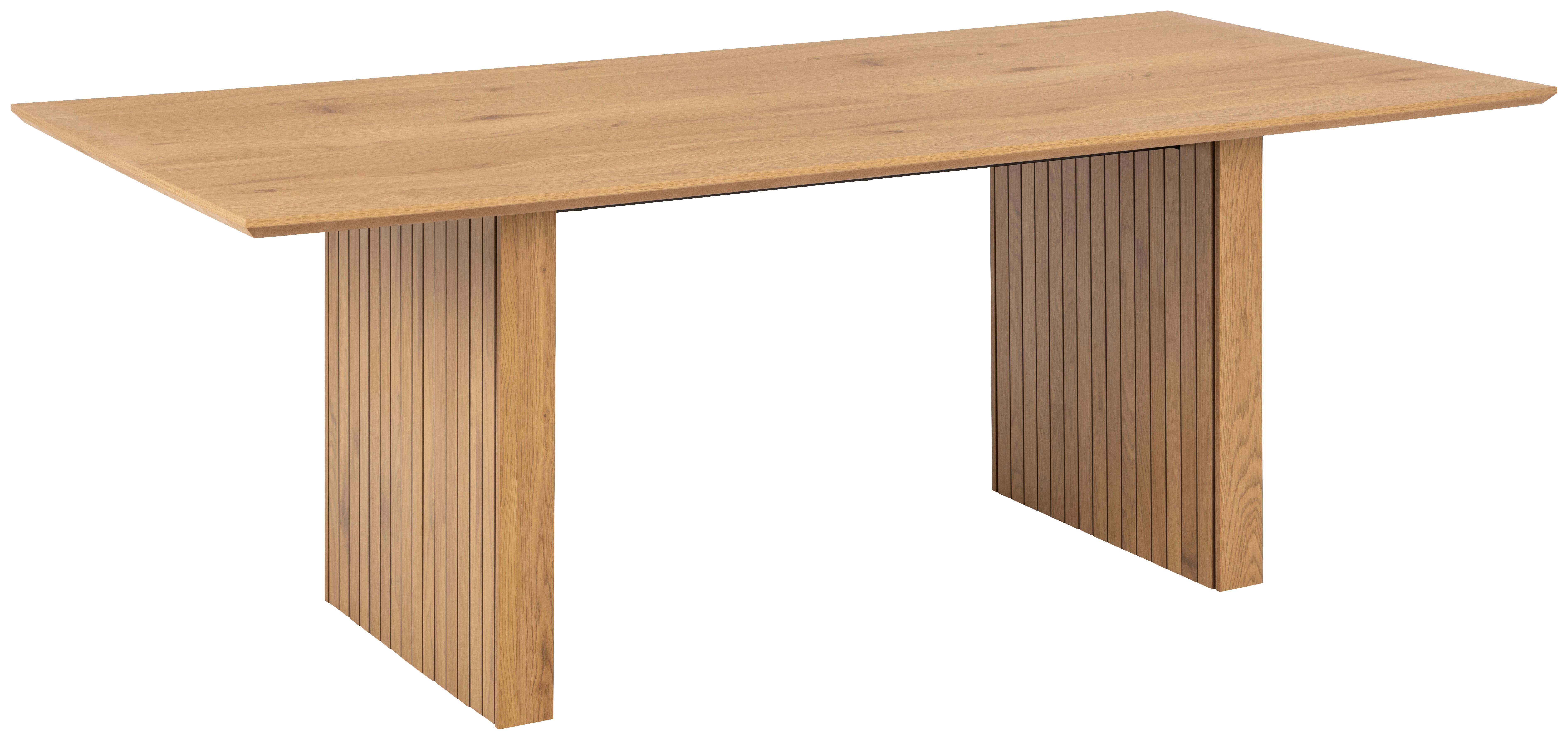 Jedálenský stôl COLIMA 210x100 - farba duba, Design, kompozitné drevo/plast (210/75/100cm) - MID.YOU