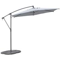 Ampelschirm Exellent Bht: 300x300x248 Cm Anthrazit - Anthrazit, MODERN, Textil/Metall (300/300/248cm) - Beldano