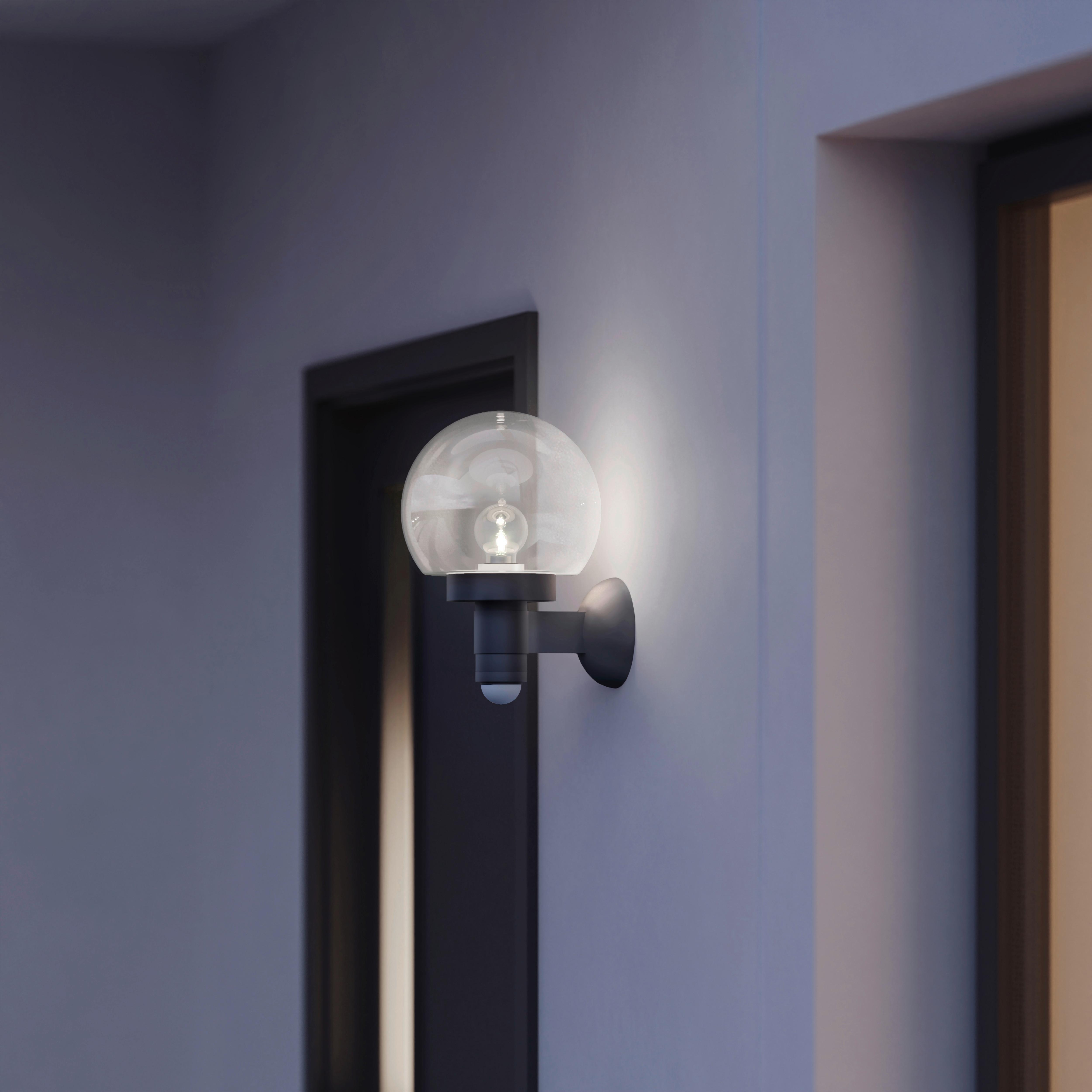 Außenwandleuchte L 115 S Anthrazit - Anthrazit, Design, Kunststoff (25,7/21,5/33cm) - Steinel