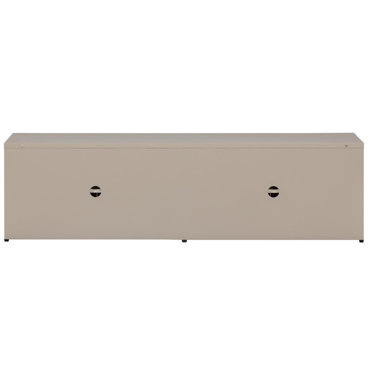 LOWBOARD Level Sandfarben B: 160cm - Sandfarben, Design, Metall (160/44/44cm) - Livetastic