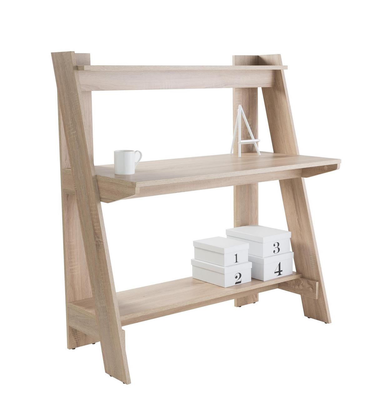 Schreibtisch Arizona Eichefarben B: 121 cm - Eichefarben, Design, Holzwerkstoff (110/121/55cm) - MID.YOU