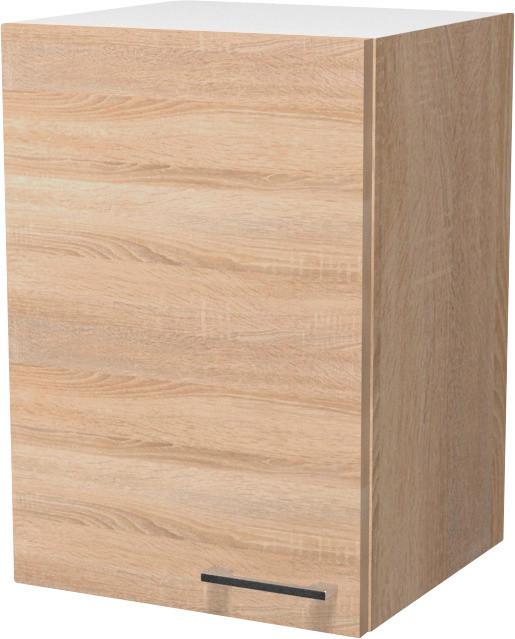 Kuchyňská Horní Skříňka Samoa H 40 - bílá/barvy dubu, Konvenční, kompozitní dřevo/plast (40/54/32cm)