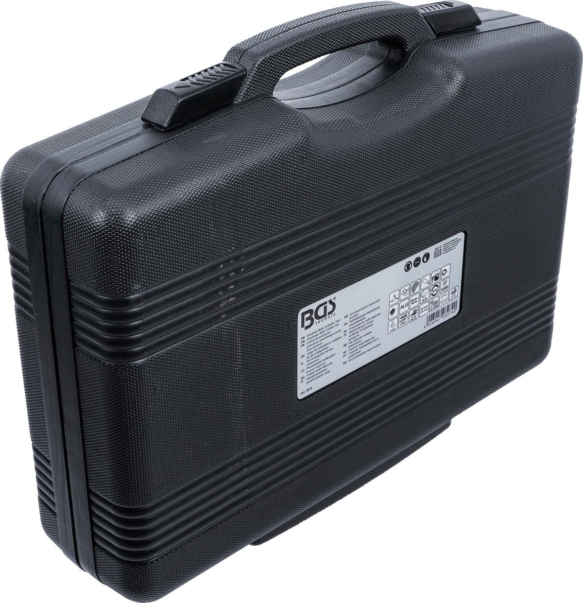 Druckluft-multi-schleifer-sat 3274 - Schwarz/Orange, Basics (45,7/35/11,8cm)