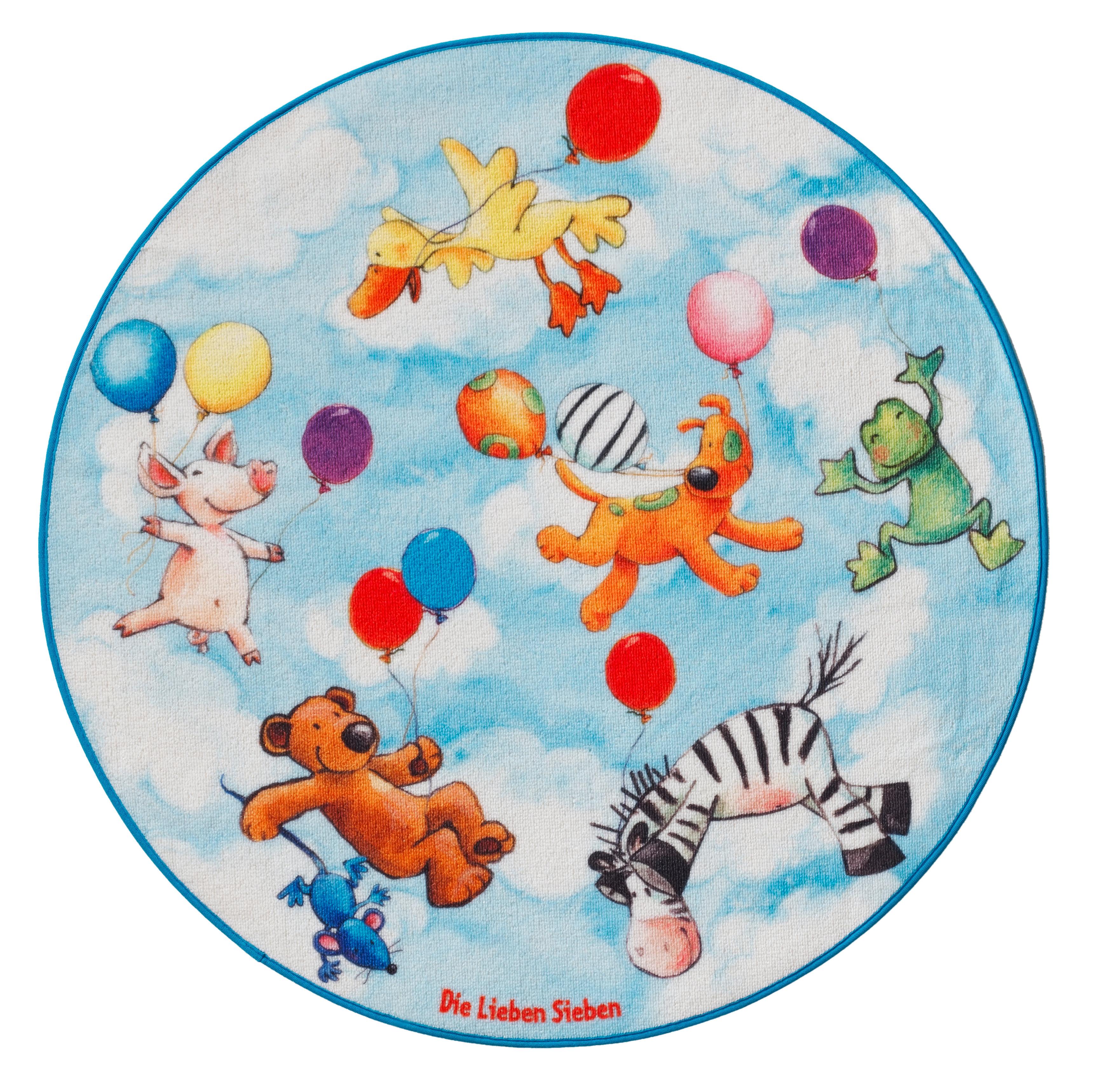 Kinderteppich Ls-203 - Multicolor, Trend, Textil (100cm)