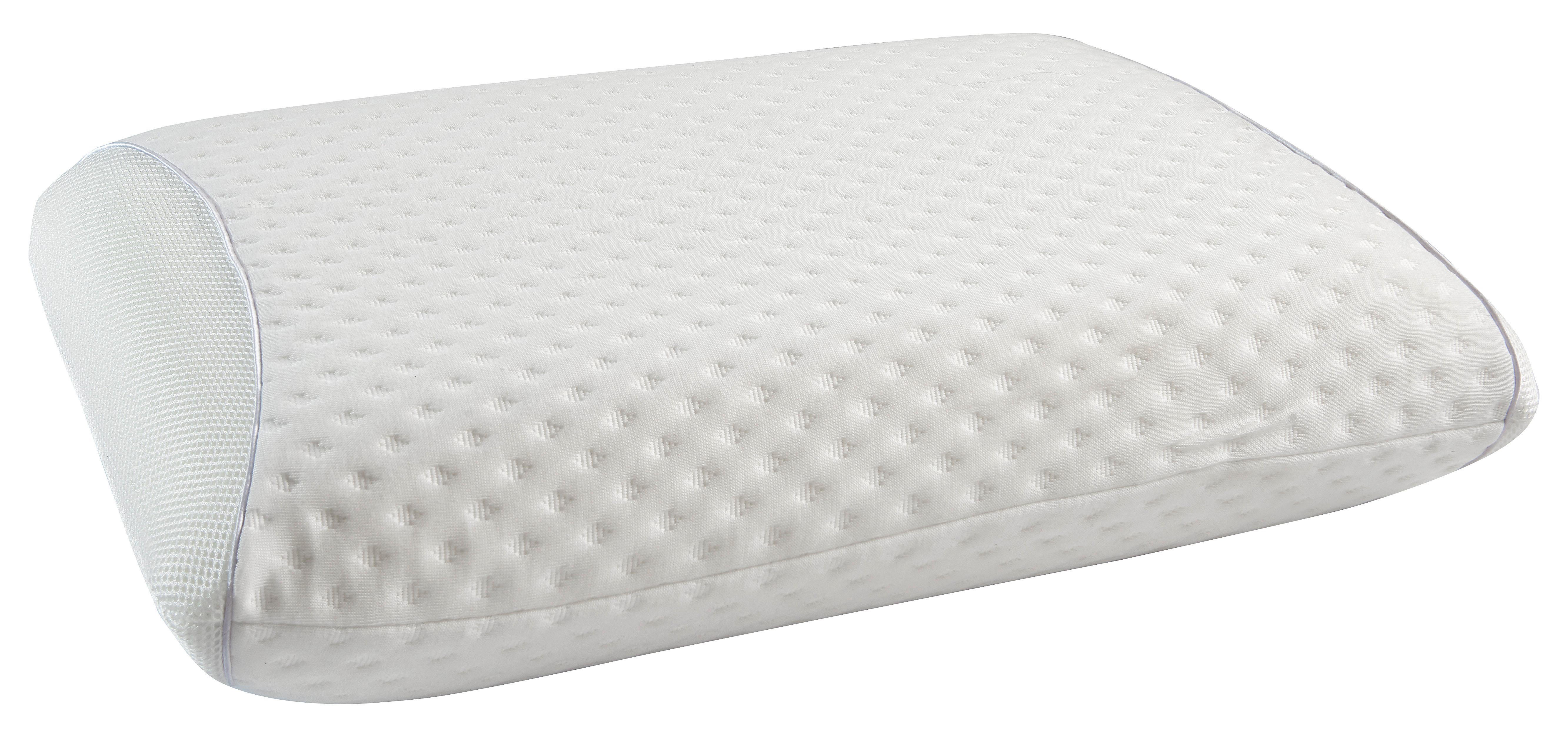 Šijový Vankúš Nemo, 60/40/12cm, Biela - biela/béžová, Konvenčný, textil (60/40/12cm) - Premium Living