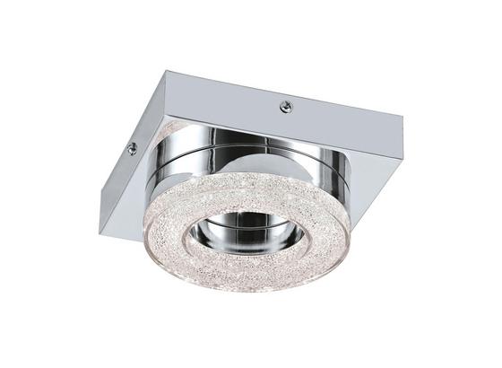 LED-Deckenleuchte Fradelo - Klar/Chromfarben, MODERN, Glas/Kunststoff (14/14/6cm) LED-Deckenleuchte Fradelo - Klar/Chromfarben, MODERN, Glas/Kunststoff (14/14/6cm)