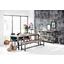 Sitzbank Vintage B: 170 cm Braun - Dunkelgrau/Braun, Trend, Holz/Metall (170/45/35cm) - Landscape Sitzbank Vintage B: 170 cm Braun - Dunkelgrau/Braun, Trend, Holz/Metall (170/45/35cm) - Landscape