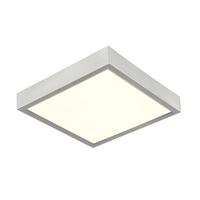 LED stropné svietidlo Fridolin2 17/17cm, 15 Watt - strieborná, Romantik / Landhaus, plast (17/17/3,6cm) - Modern Living