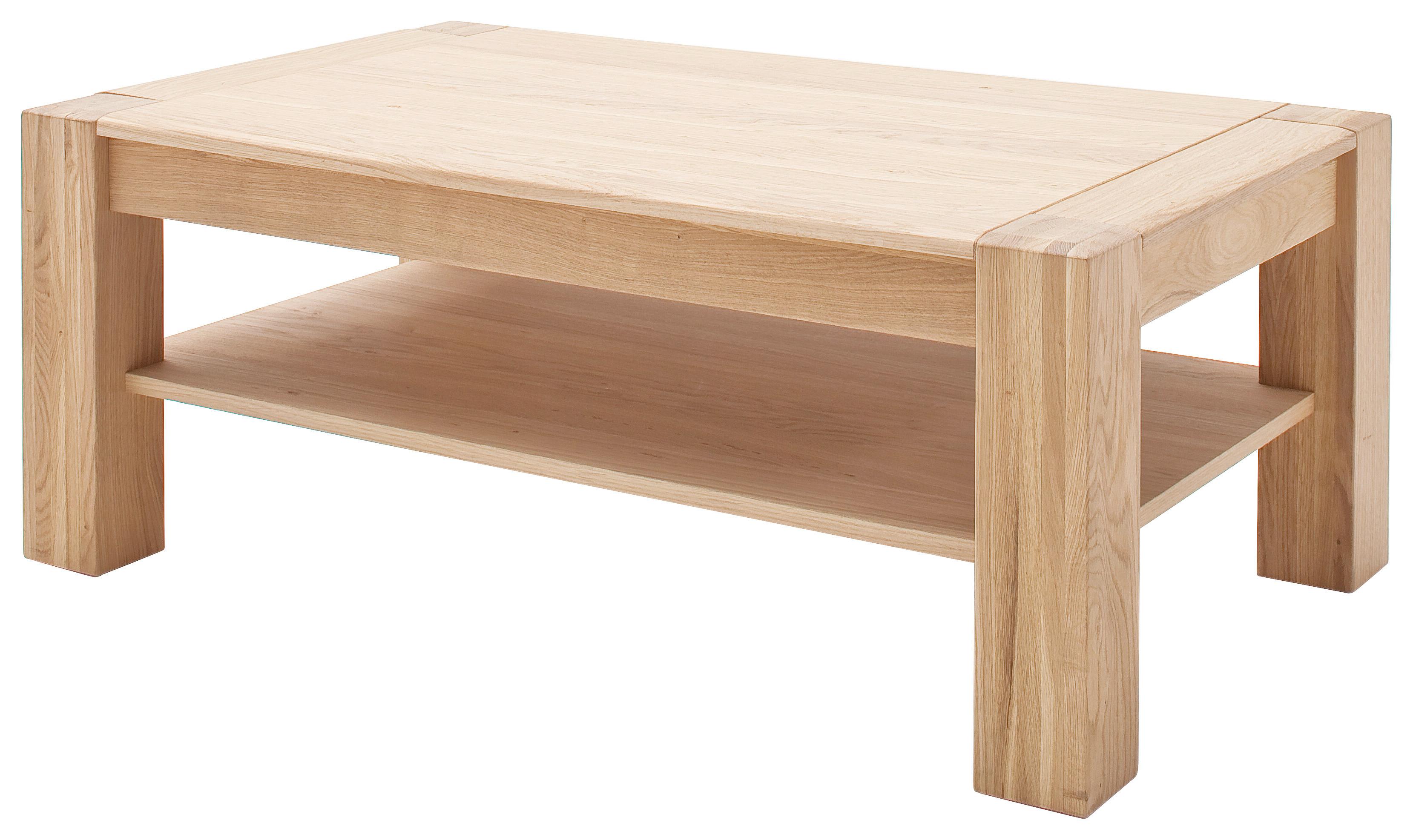 Couchtisch mit Ablagefach Bologna Eichefarben - Eichefarben, Design, Holz/Holzwerkstoff (115/70/45cm) - Livetastic
