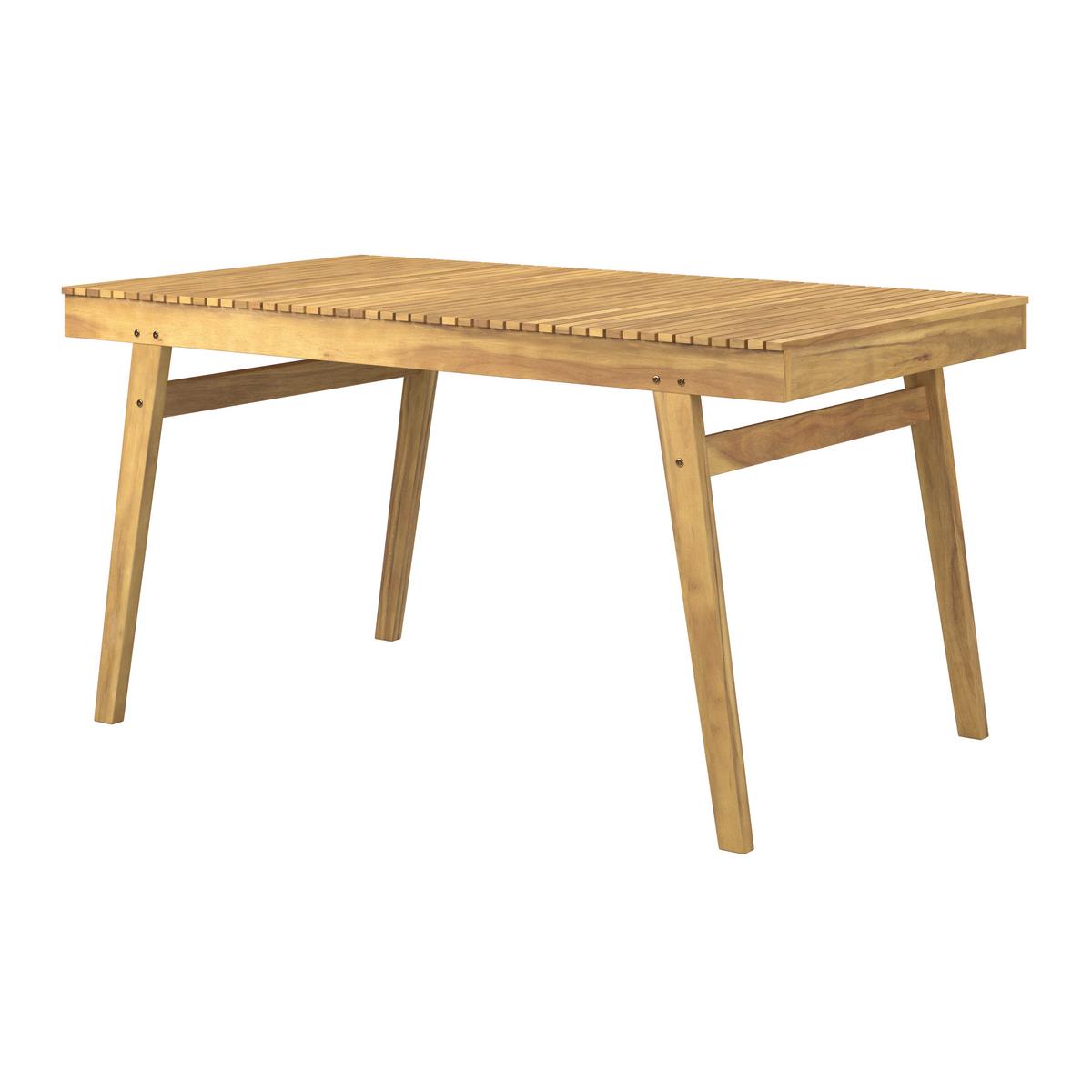 Gartenset Algier - Akaziefarben, MODERN, Holz (140/73/80cm) - Beldano