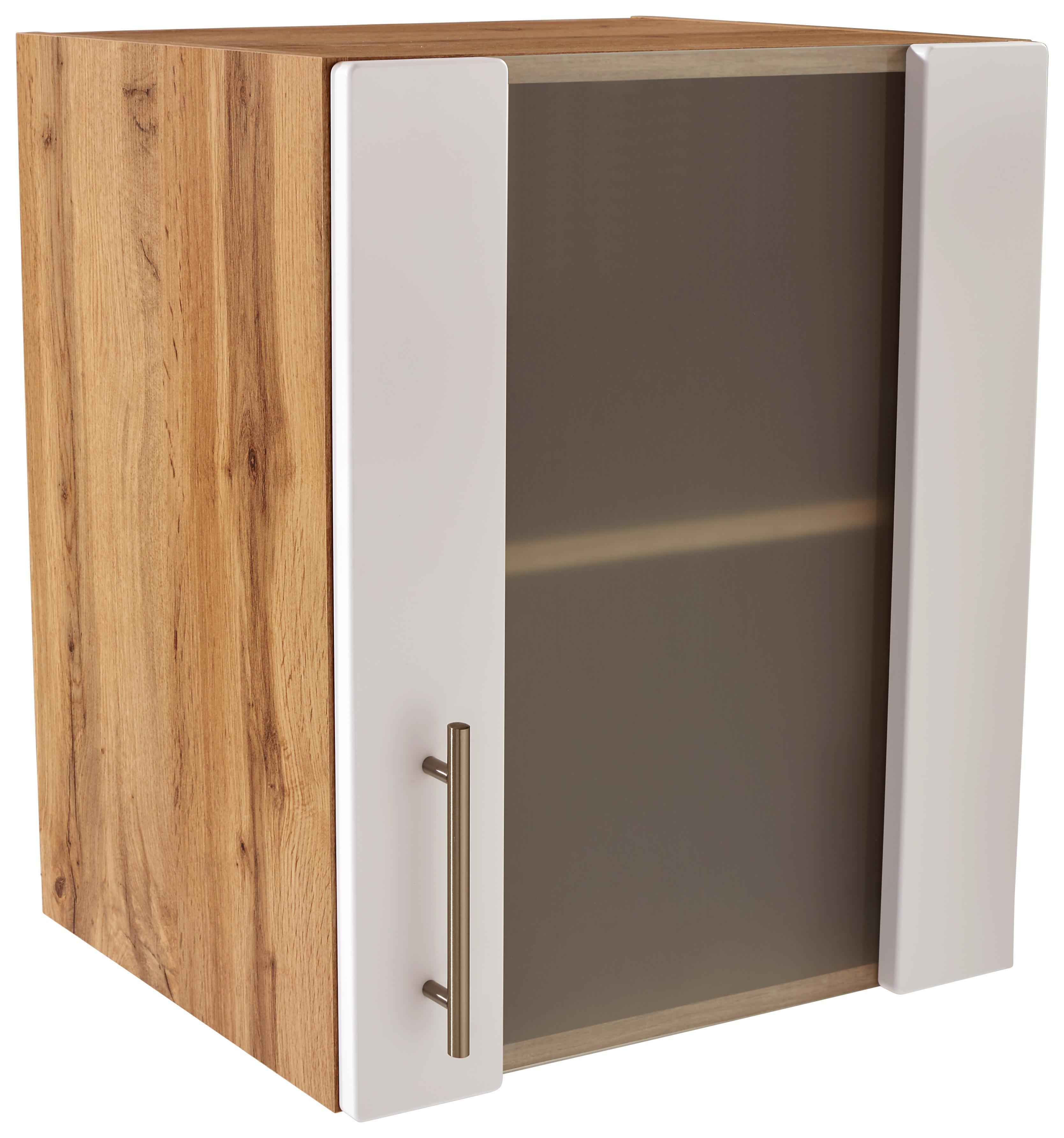 Küchenoberschrank Stella Hg50 - Eichefarben/Weiß, Holzwerkstoff (50/57/37cm) - Ombra