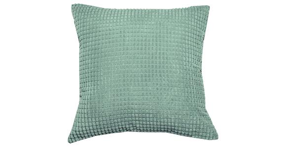 Zierkissen Halina 45x45 cm Polyester Mintgrün mit Zipp - Mintgrün, MODERN, Textil (45/45cm) - Luca Bessoni