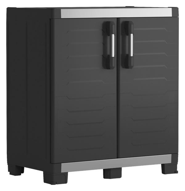 Schrank aus Kunststoff für die Garage