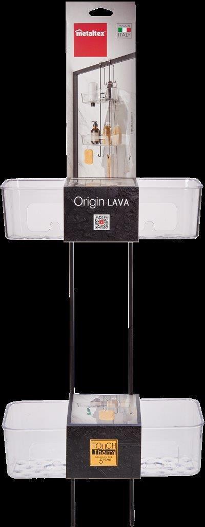Fürdőszobai Zuhanypolc Origin Lava - Konventionell