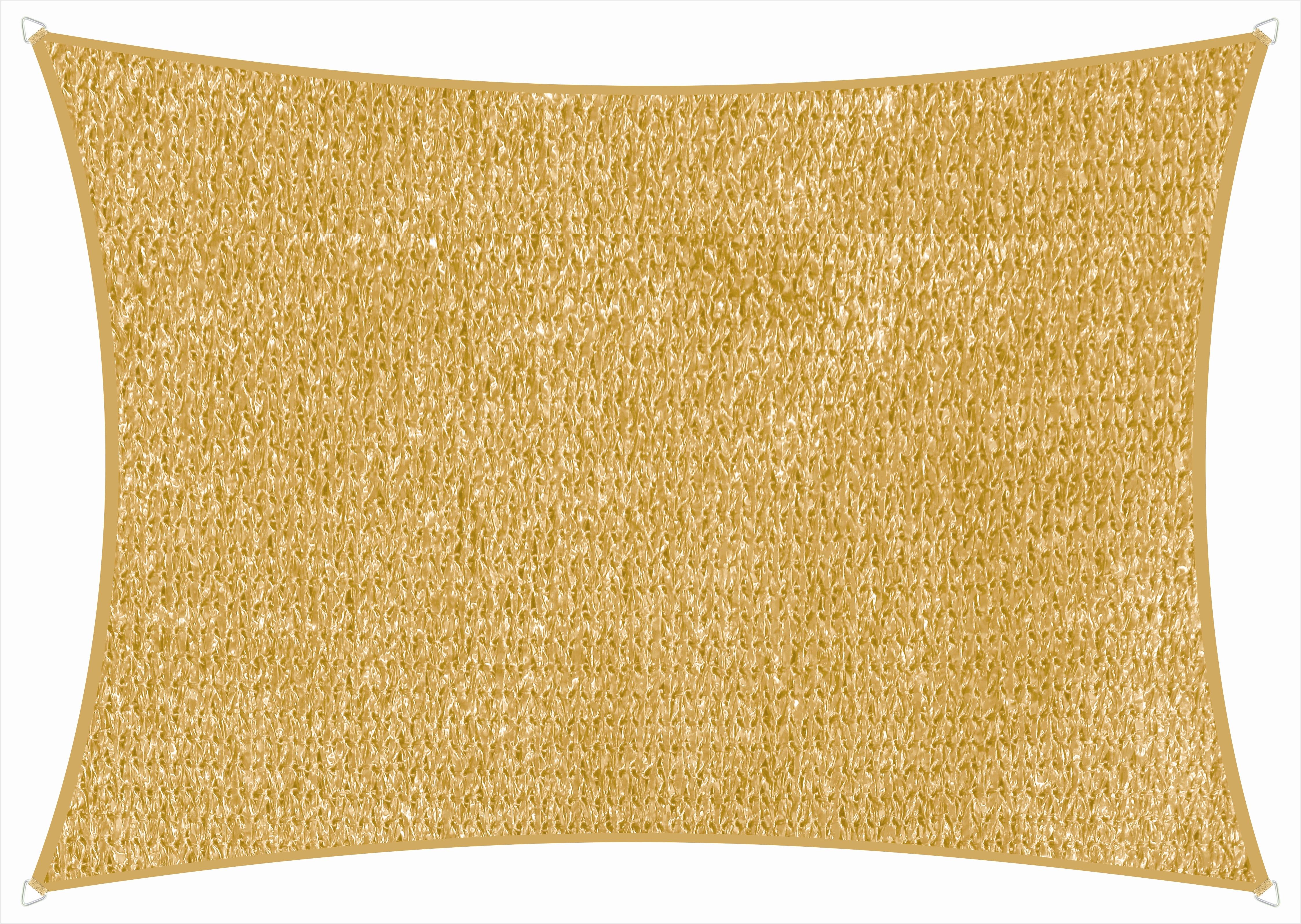 SONNENSEGEL 3,6x2,5 m Naturfarben