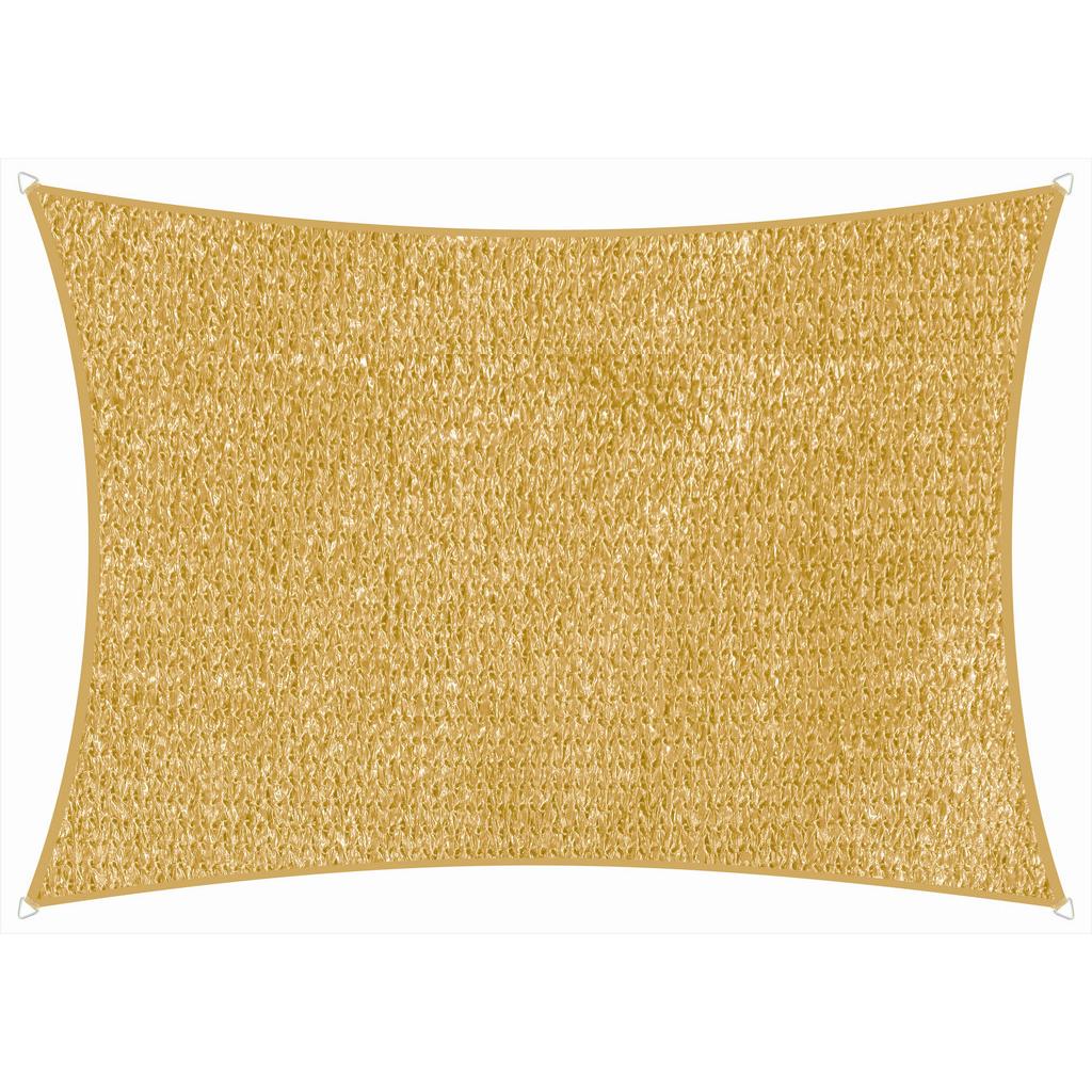 Sonnensegel Rechteck 3x2,5 M Naturfarben