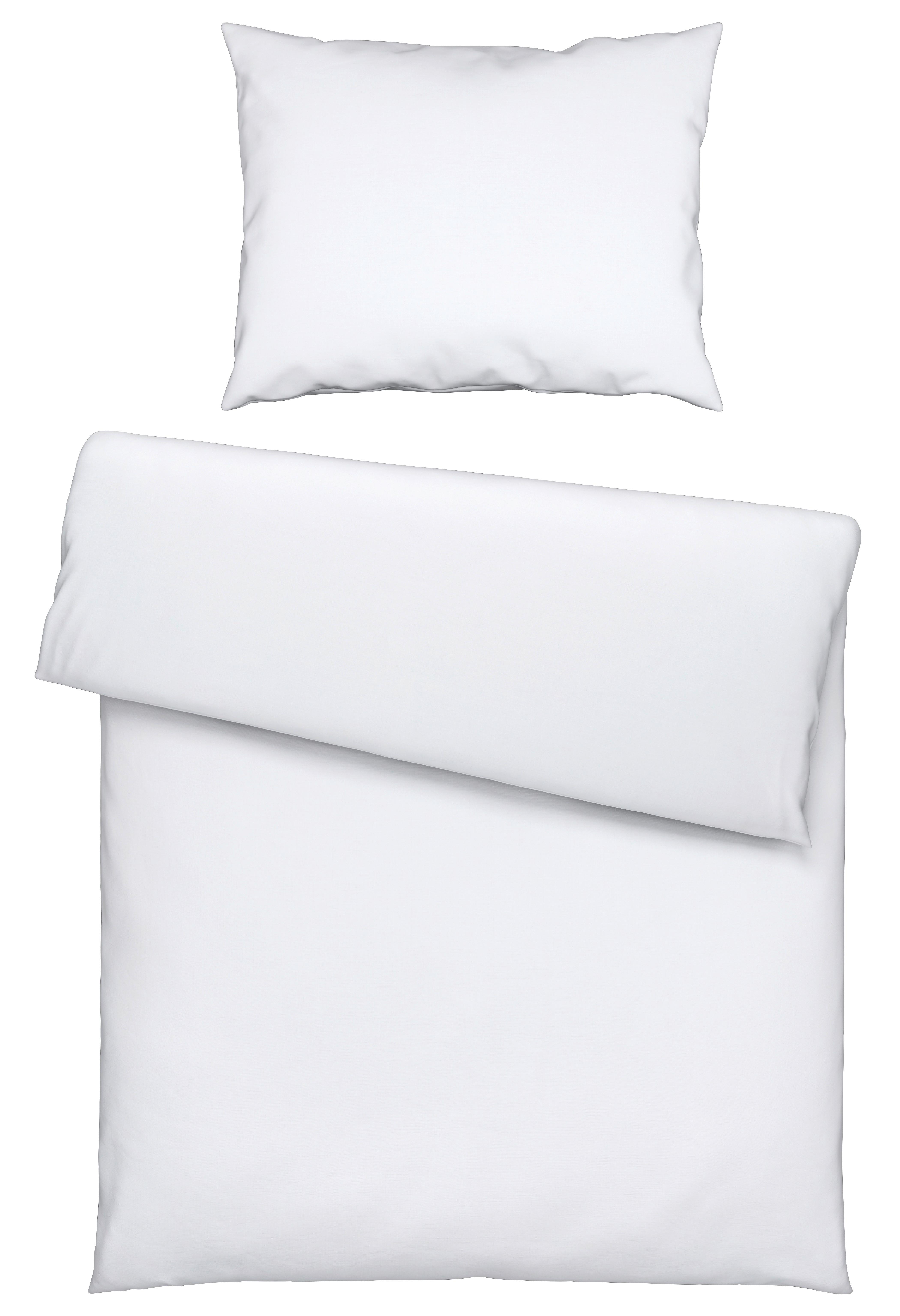 POVLEČENÍ Ilvy, 140/200cm, bílá - bílá, Moderní, textil (140/200cm) - Modern Living