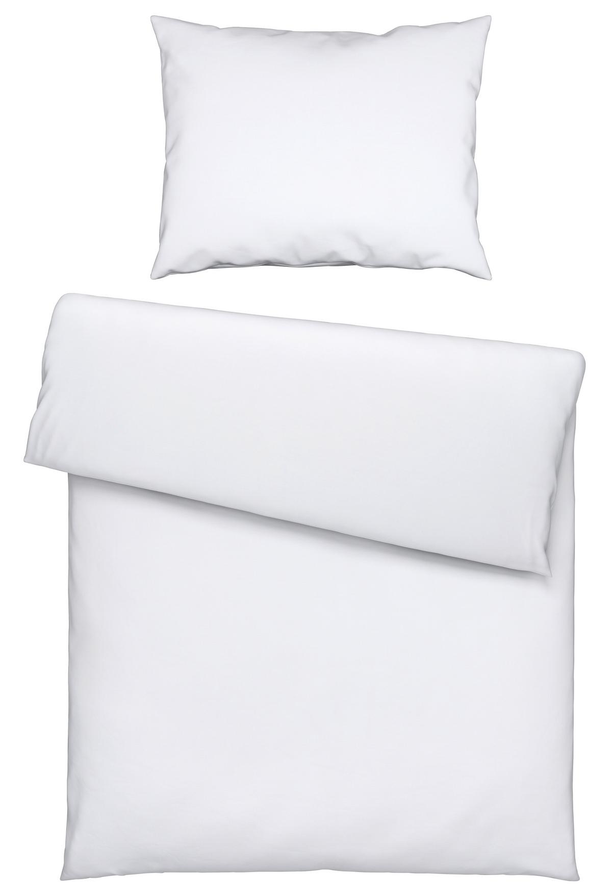 POVLEČENÍ Ilvy, 140/200cm, bílá - bílá, Moderní, textil (140/200cm) - Modern Living