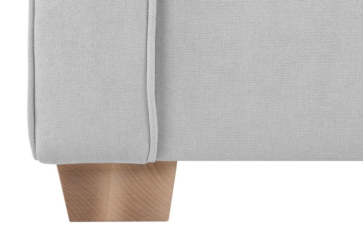 Sessel Arles, Hellgrau 20 B: 93 Cm - Buchefarben/Hellgrau, Design, Textil (93/89/82cm) - MID.YOU