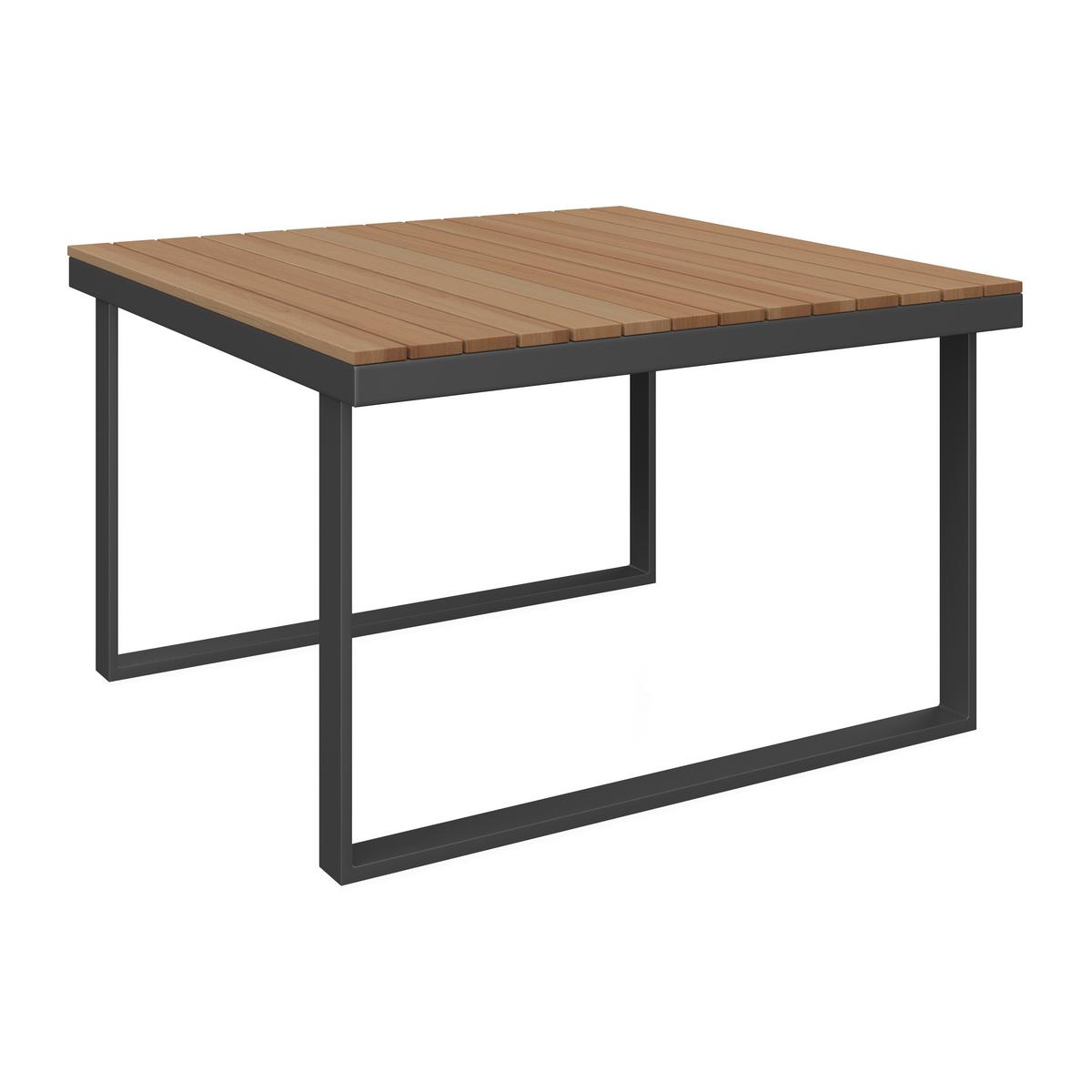 TERASOVÁ SEDACÍ SOUPRAVA ELIA - světle šedá, Moderní, kov/dřevo (236,5/75/236,5cm) - Bessagi Garden