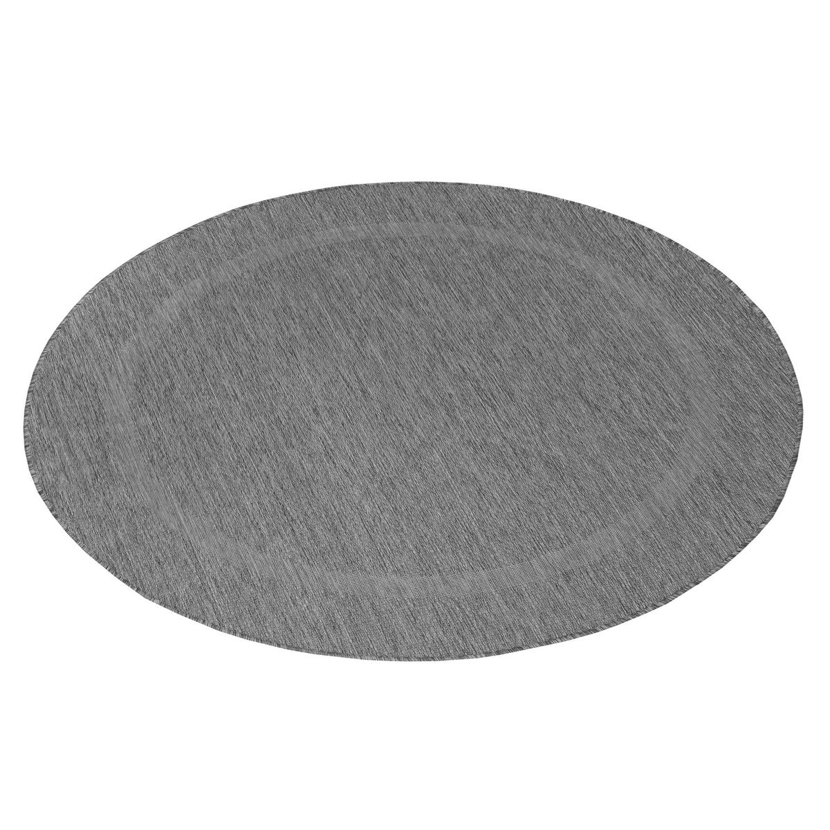 Flachwebteppich Relax - Grau, Basics, Textil (200/200cm) - Novel