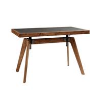 Schreibtisch Accessoires - Akaziefarben, Design, Holz/Textil (120/72-88/70cm) - Hasena