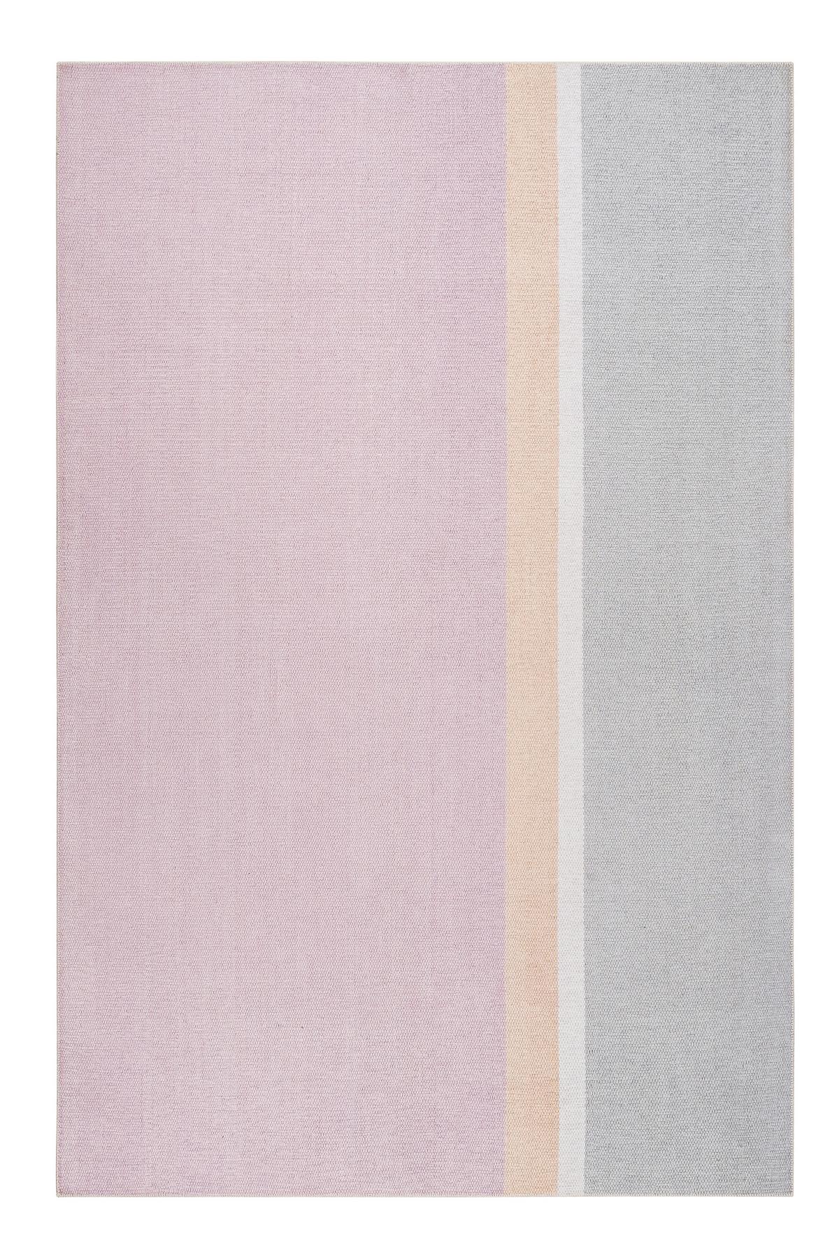 Flachwebteppich Saltriver Grau/Orange/Rosa 130x190 cm - Beige/Orange, KONVENTIONELL, Textil (130/190cm) - Esprit