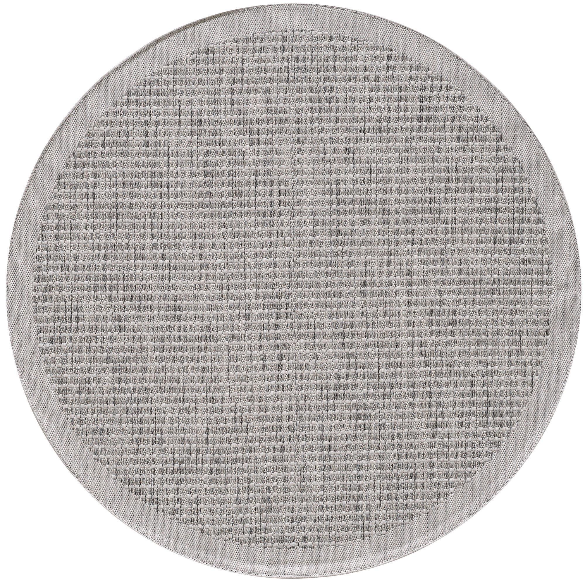 Outdoor-Teppich Grau Giza 200 cm, In- & Outdoor