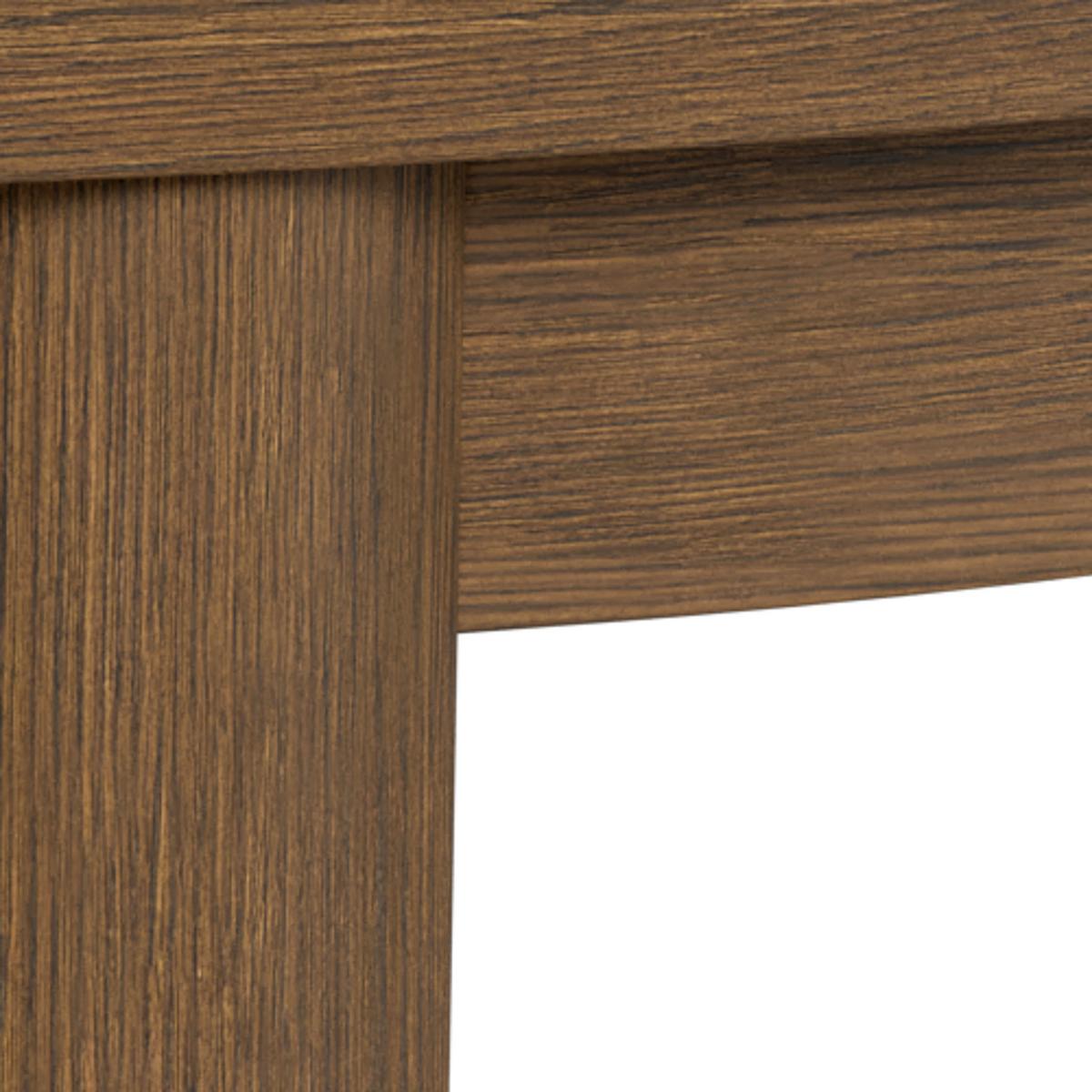 Konferenčný stolík dubová dyha/keramika - hnedá/béžová, Design, drevo/kompozitné drevo (90/90/45cm) - MID.YOU