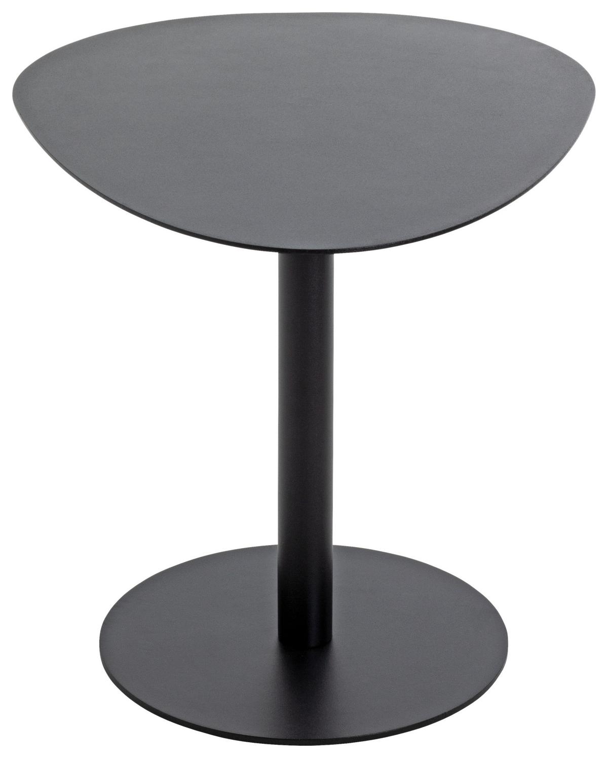 Odkládací stolek Enno 5, černá - černá, Trend, kov (51/42/41cm)