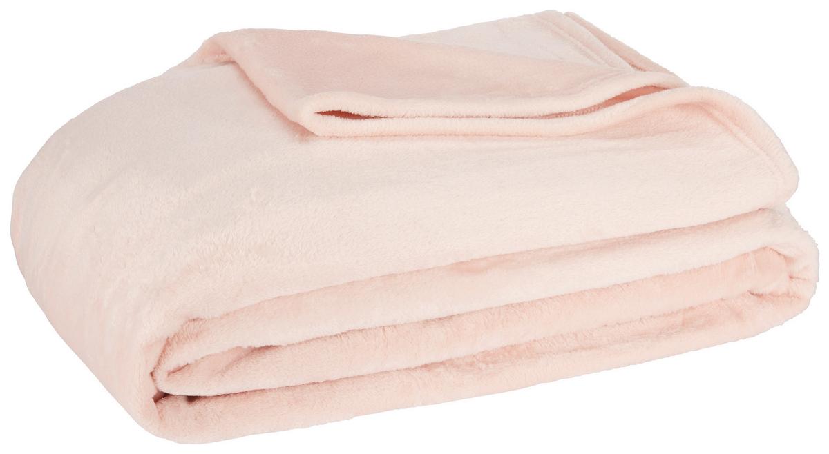 MÄKKÁ DEKA Michael XXL, 220/240cm, ružová - ružová, textil (220/240cm) - Modern Living
