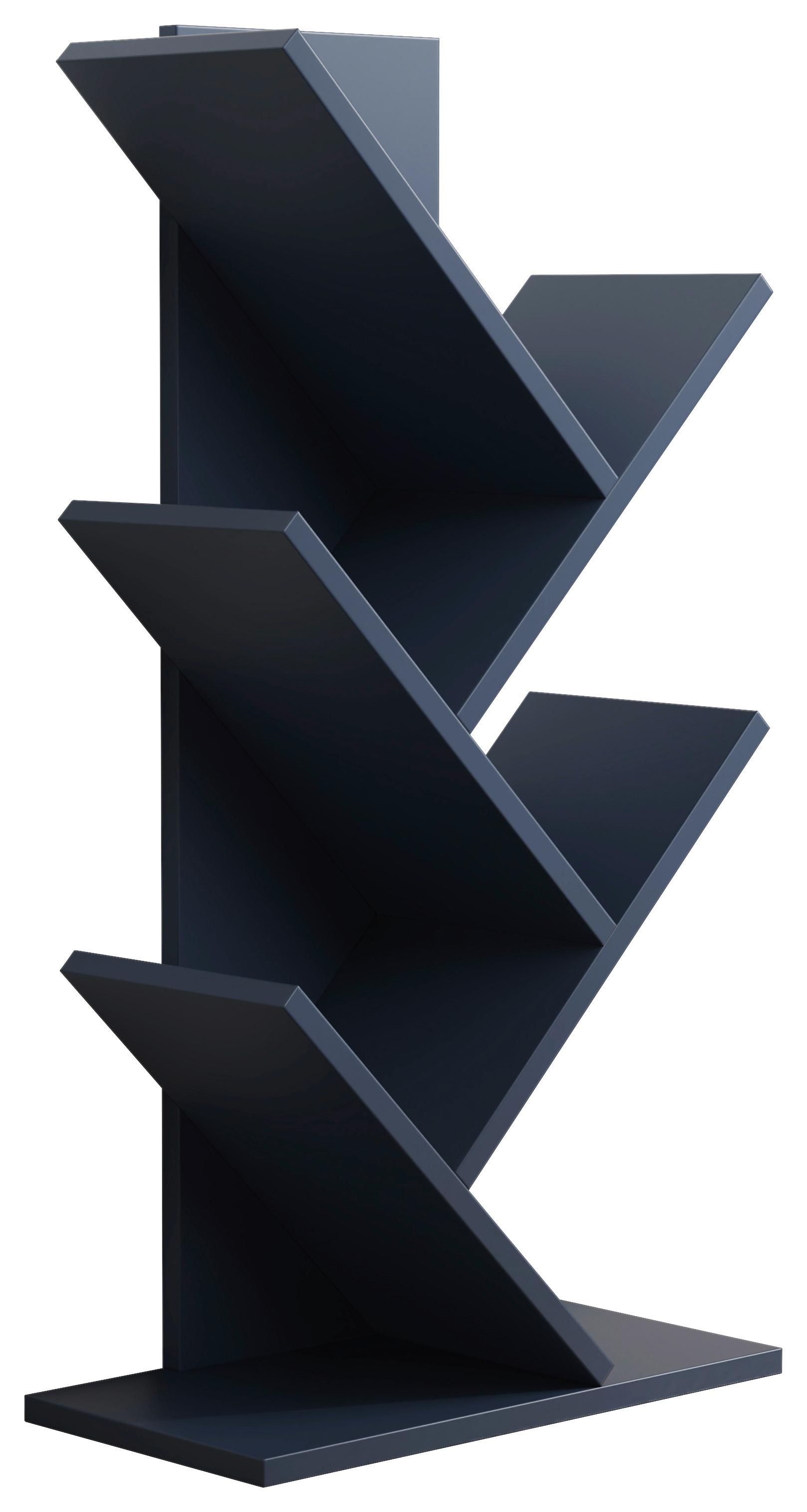 Regal Nulis Anthrazit B: 40 cm - Anthrazit, Design, Holzwerkstoff (40/77/20cm) - MID.YOU