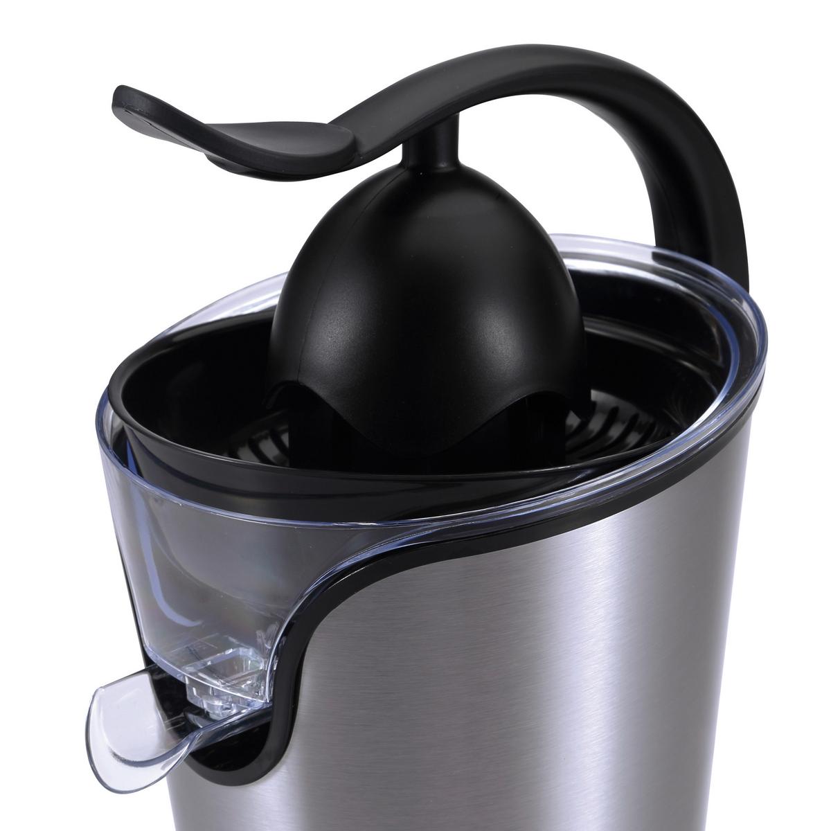 Zitronenpresse Foodies Elektrisch Kunststoff Bpa-Frei - Edelstahlfarben/Transparent, Basics, Kunststoff/Metall (18,5/18,5/30cm) - Masterpro