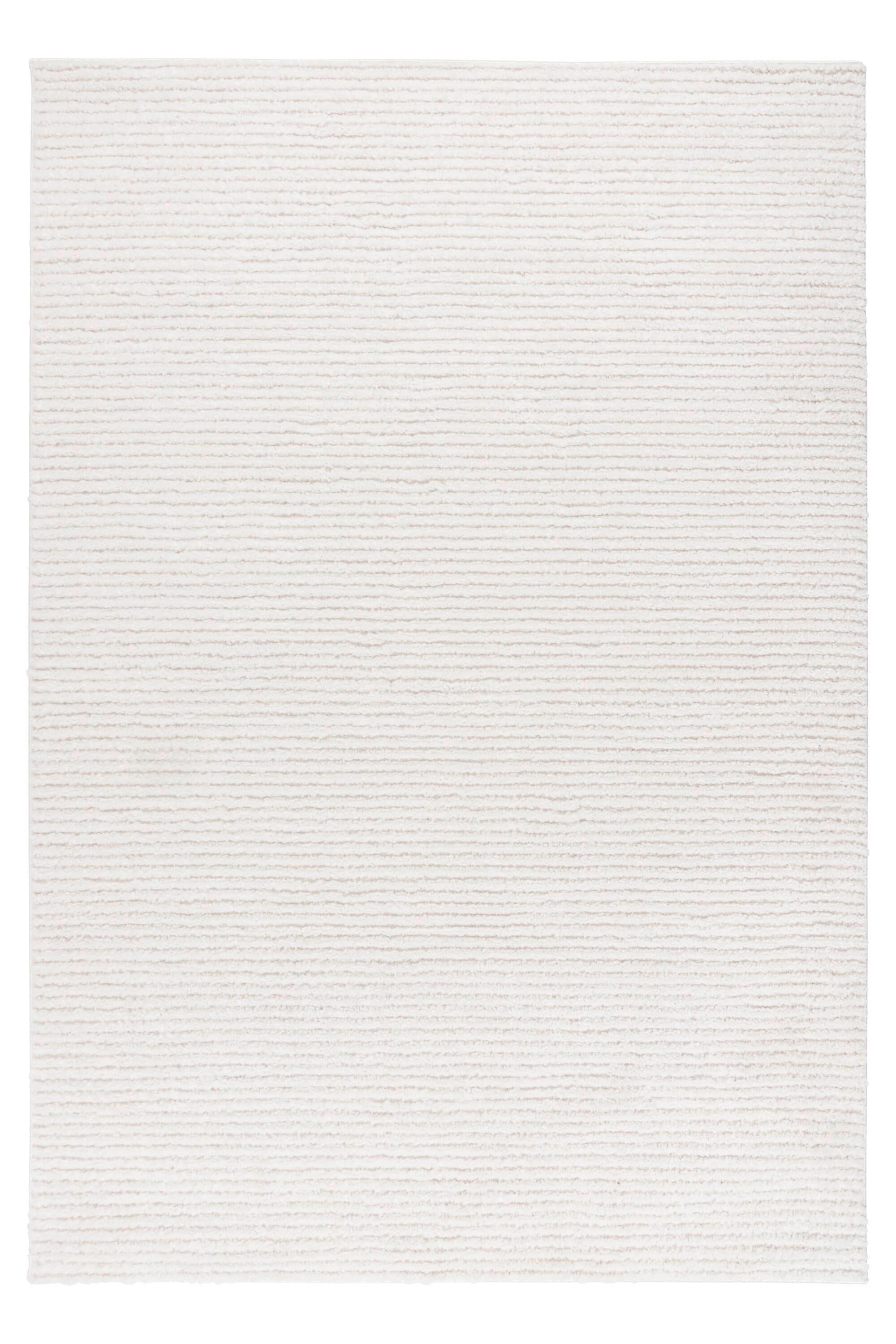 Flachwebteppich Elfenbein, BxL: ca. 200x290 cm - Elfenbein, Basics, Textil (200/290cm) - Kayoom