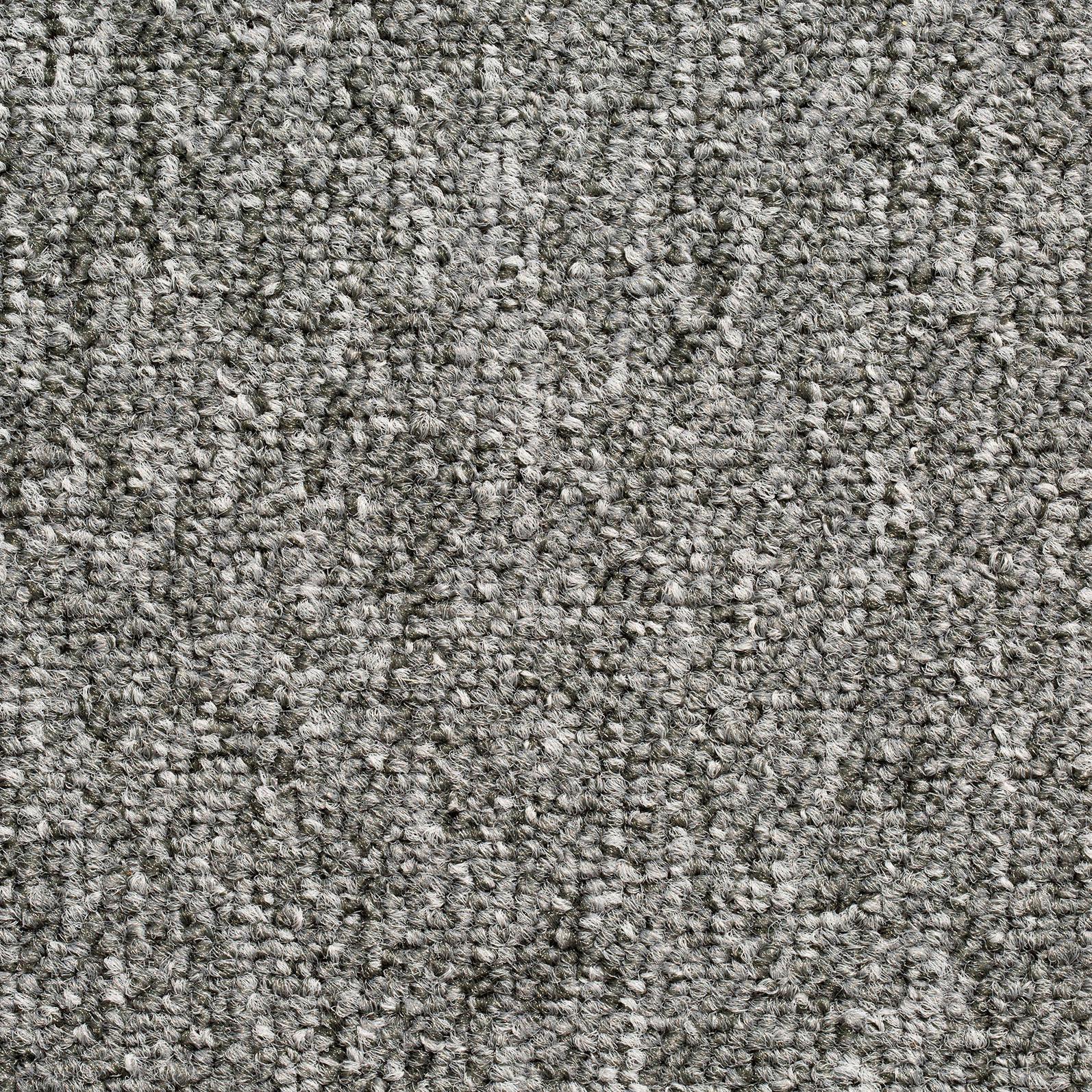 Teppichfliese Grau Mustang 50x50 cm Florhöhe 3 mm - Grau, Basics, Textil (50/50cm)