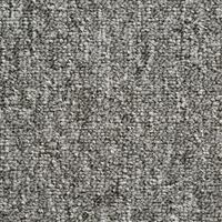 Teppichfliese Grau Mustang 50x50 cm Florhöhe 3 mm - Grau, Basics, Textil (50/50cm)