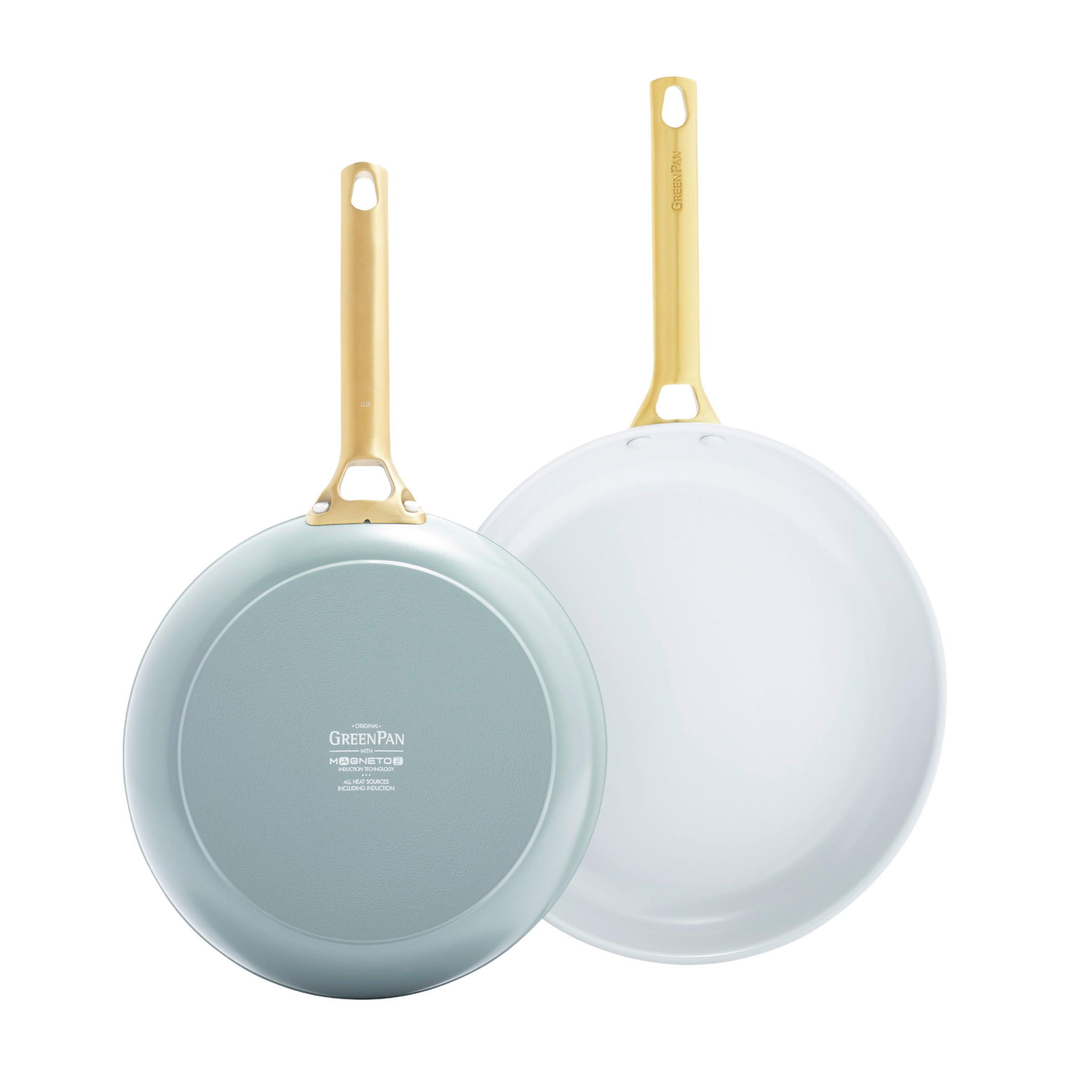 Pfannenset 2-teilig. DM 26+30 cm - Goldfarben/Weiß, Basics, Metall (26 & 30cm) - GreenPan