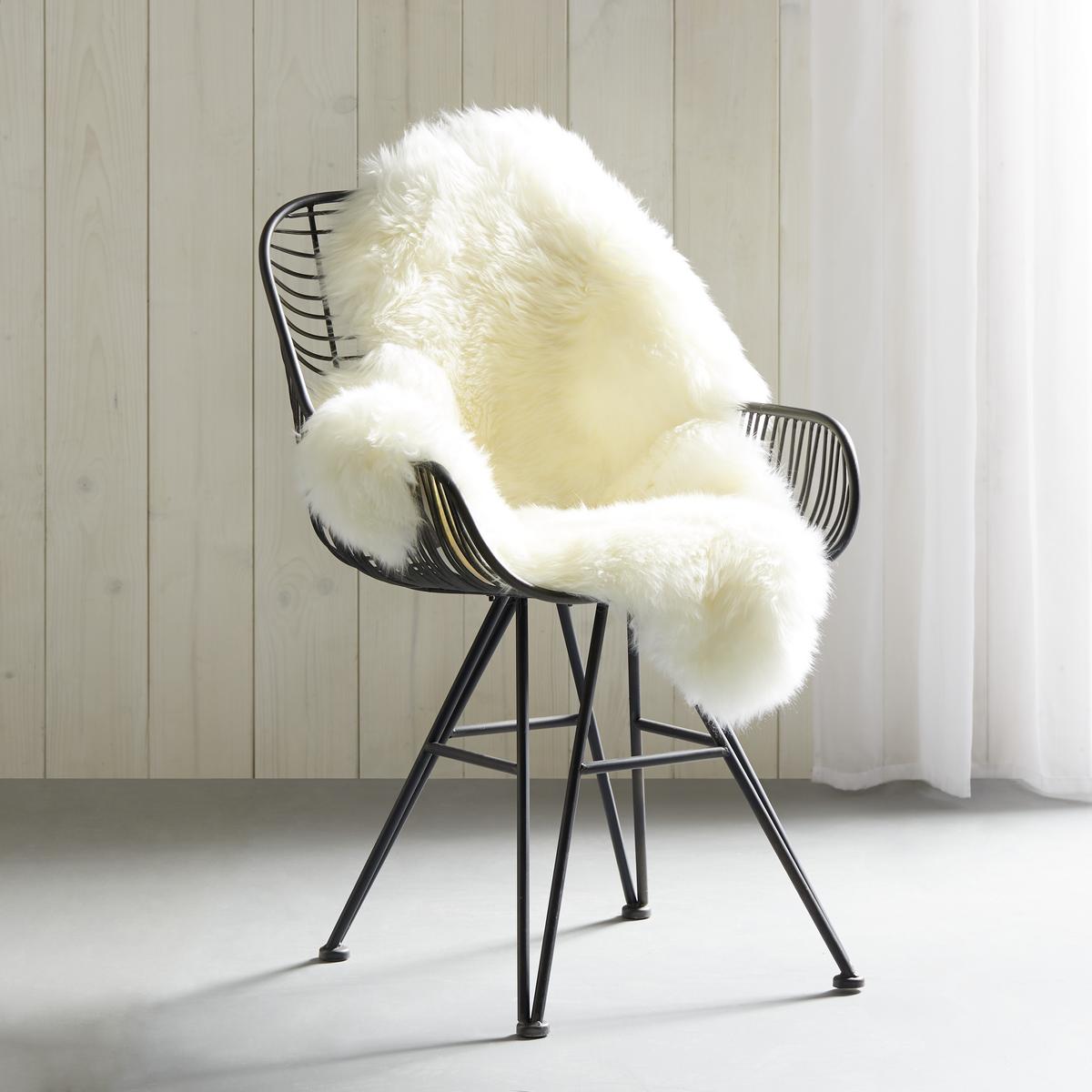 OVČIA KOŽUŠINA Jenny, 90-105/60cm, biela - biela, kožušina (60/90-105cm) - Modern Living