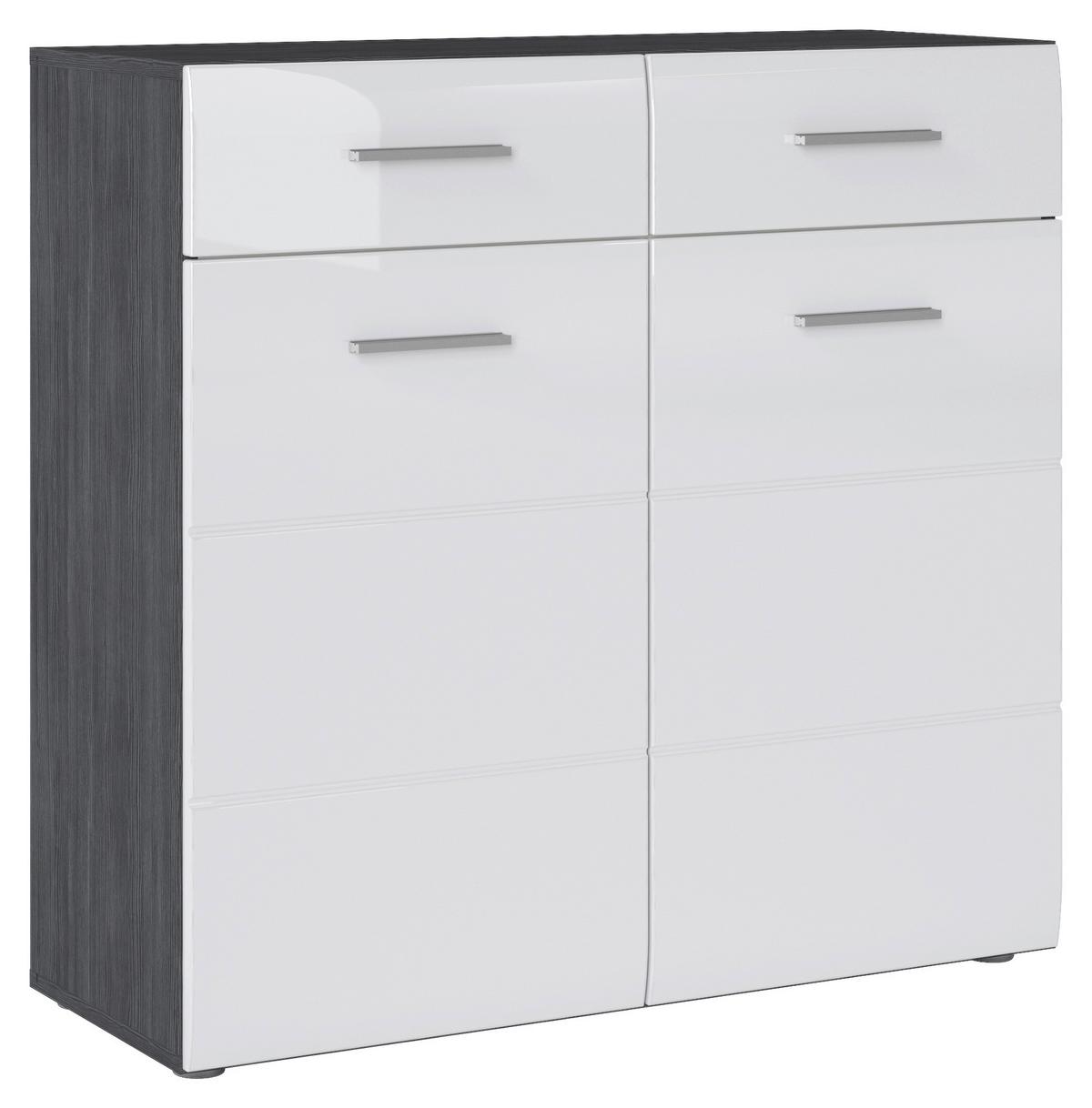 Cipősszekrény Salve - Modern, faalapú anyag (90/86,9/35cm)