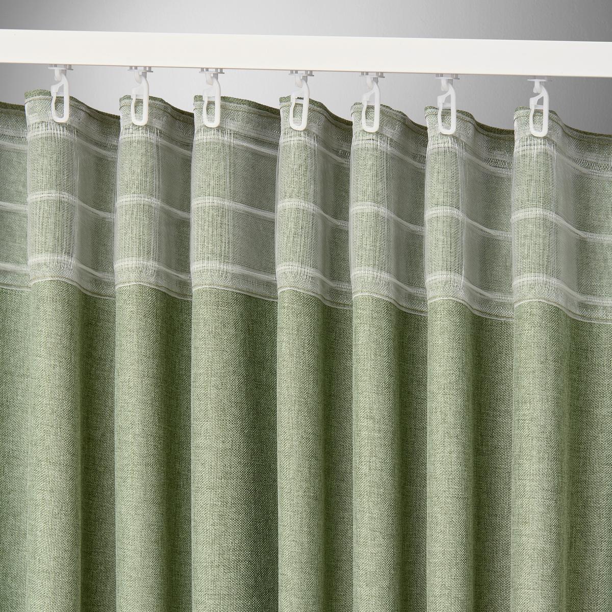 HOTOVÝ ZÁVĚS ULRICH -EXT- -TOP- - zelená, textil (135/245cm) - Modern Living