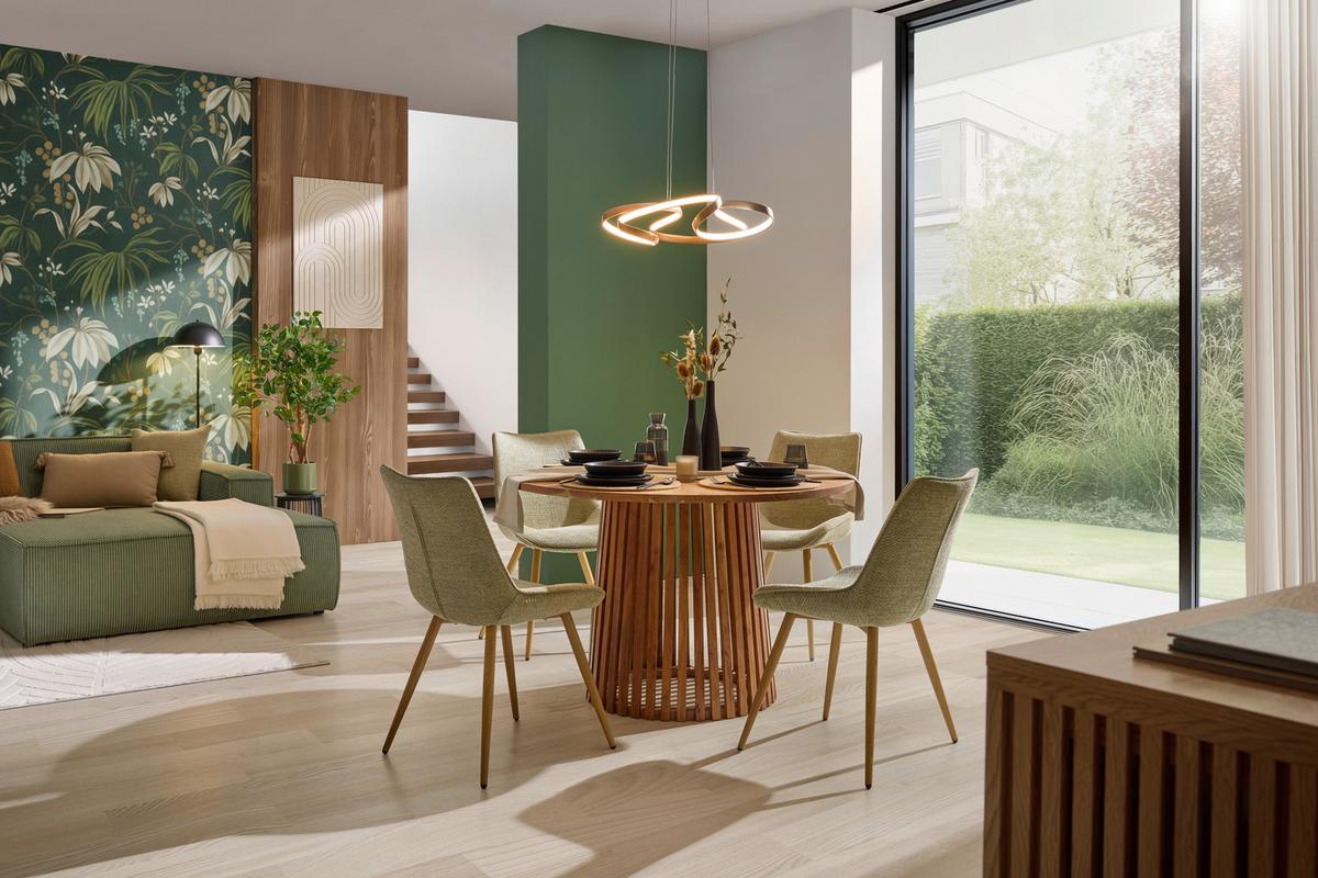 ZÁVĚSNÉ LED SVÍTIDLO JOSEM2 - cappuccino, Moderní, kov/plast (60/120cm) - Premium Living