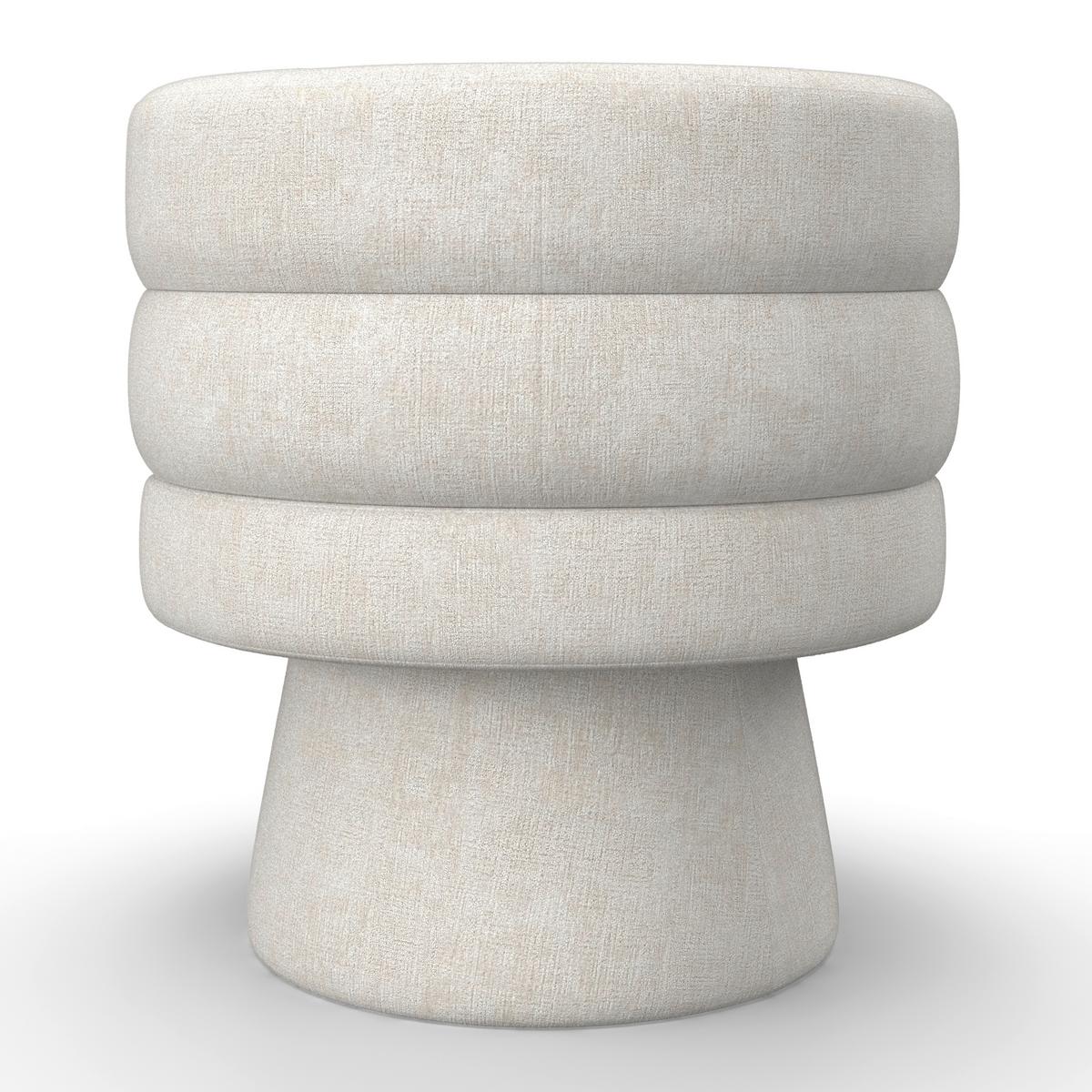 ŽIDLE JULINA - krémová, Moderní, dřevo/textil (71/74/72cm) - Bessagi Home