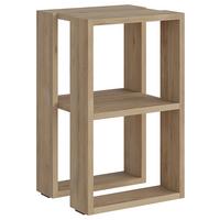 Nachttisch Lonie - Eichefarben, Design, Holzwerkstoff (34/55/30cm) - Livetastic