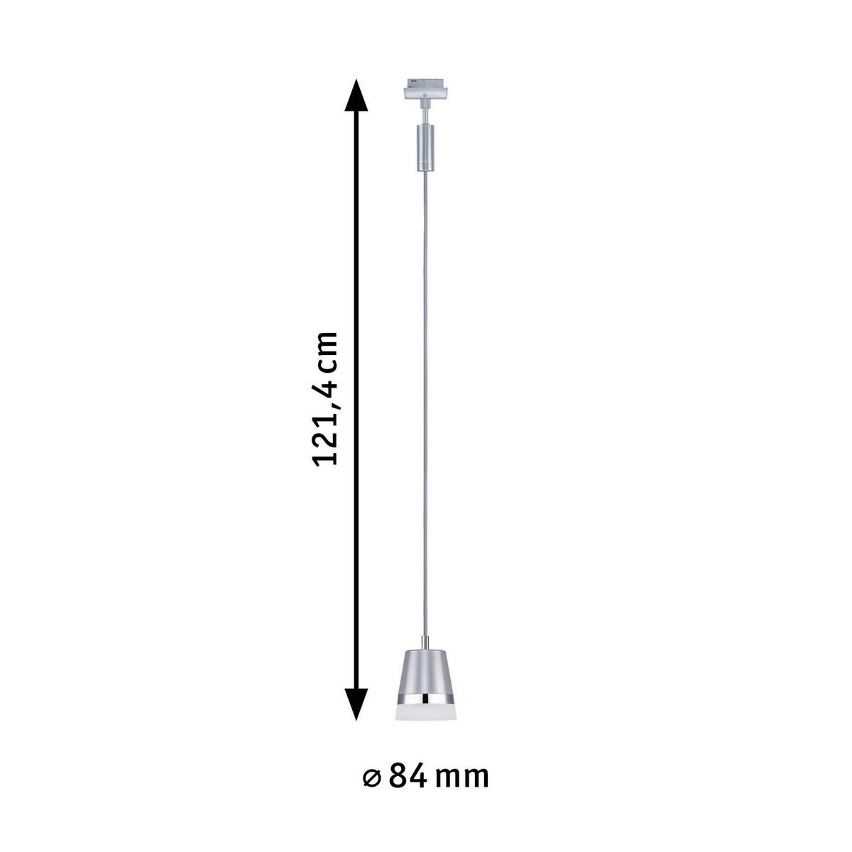 Schinensystem-Hägeleuchte 95628 Urail Cone - Basics (8,4/121,4cm) - Paulmann