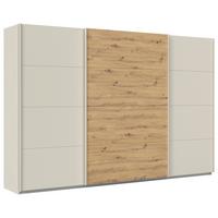 Schwebetürenschrank 315cm Feldkirch Champagner/Eiche - Champagner/Eiche Artisan, Trend, Holzwerkstoff (315/229/61cm) - Luca Bessoni