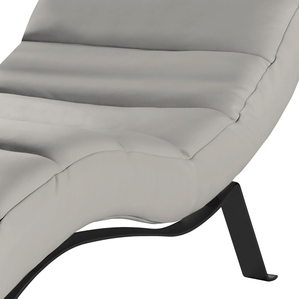 Relaxliege Swing Black Grau B: 65 Cm - Schwarz/Grau, Design, Textil (65/65-95/171cm) - Livetastic