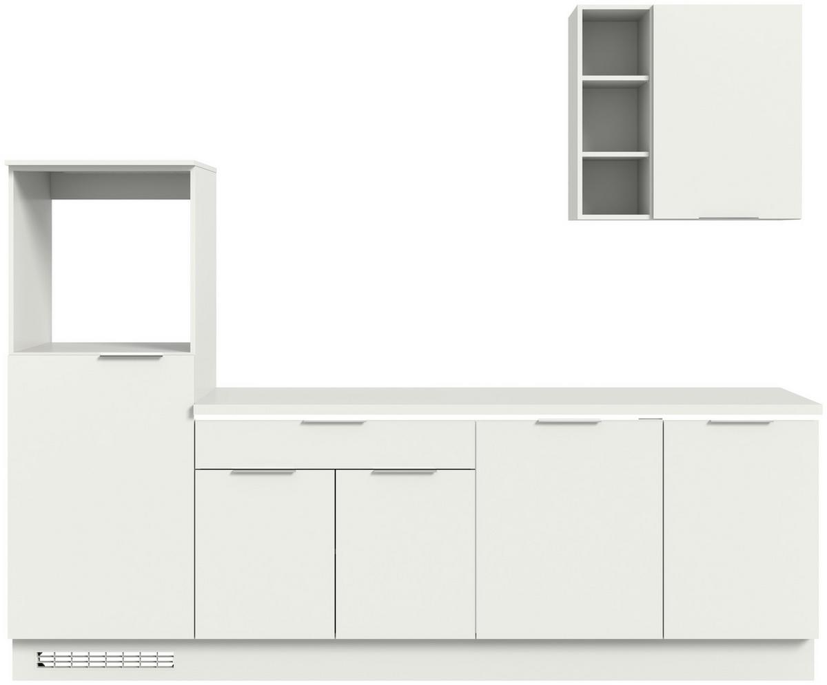 Küchenleerblock Charly - Weiß, MODERN, Holzwerkstoff (260cm) - MID.YOU