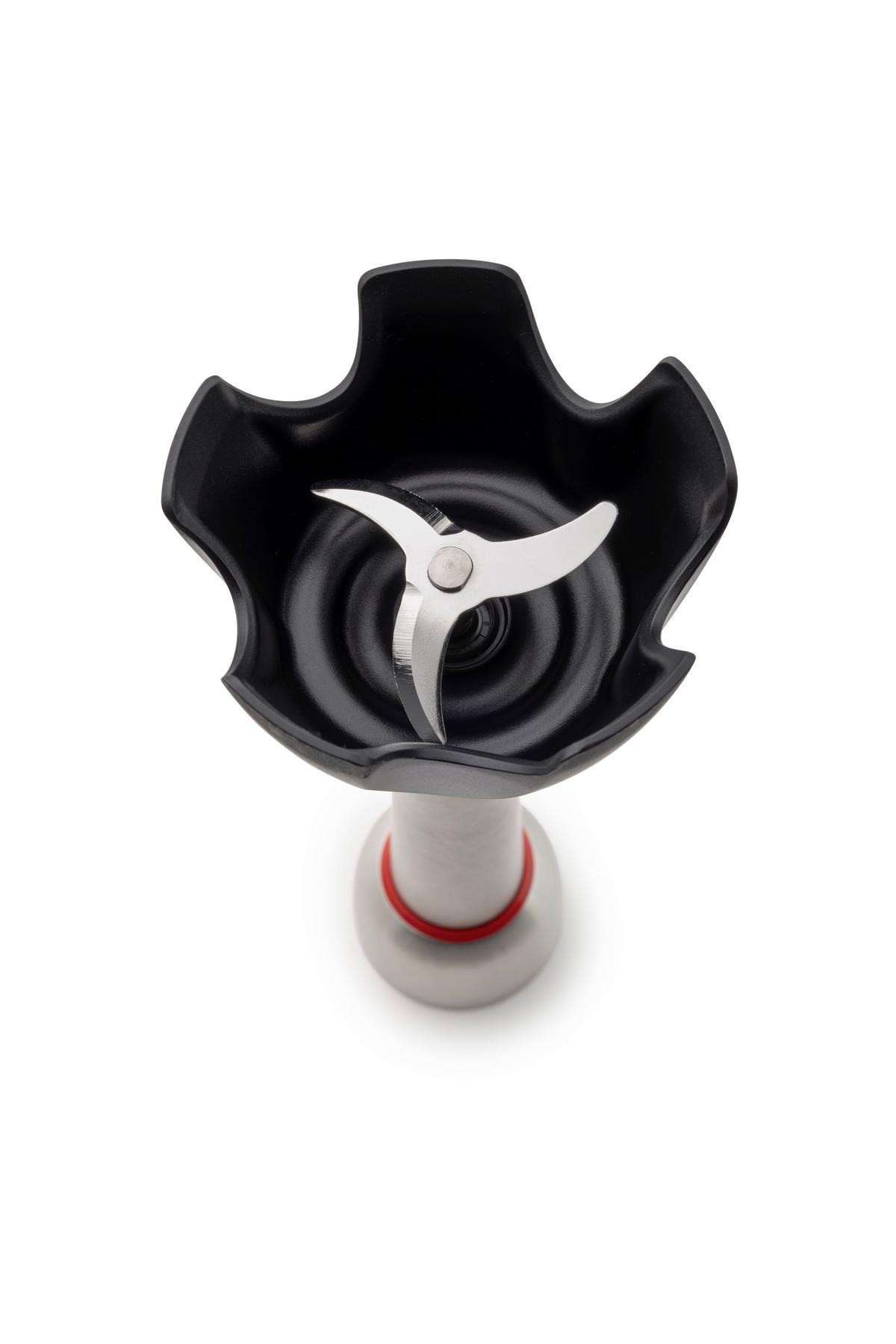 STABMIXER-SET 1500W, 0,5l Behälter - Edelstahlfarben/Schwarz, MODERN, Kunststoff/Metall (5,6/41,8/8,9cm) - Gorenje
